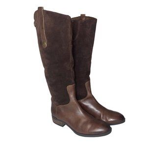 Sam Edelman Boots Size 8.5 US Brown Suede “Pembroke” Knee-high Equestrian Riding